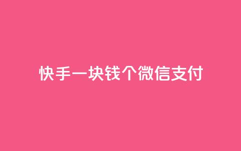 快手一块钱100个微信支付,刷粉黑科技涨粉工具 - 24小时自助下单云商城 云小店24小时自助下单 第1张 快手一块钱100个微信支付,刷粉黑科技涨粉工具 - 24小时自助下单云商城 云小店24小时自助下单 第1张