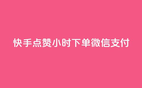 快手点赞24小时下单微信支付,QQ业务 - 抖音500粉 快手播放量下单最低价格  第1张