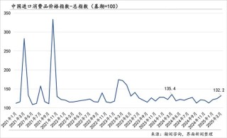 中国进口消费品价格指数首次发布，3月同比增长5.2%