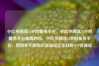 小红书阅读24小时服务平台，小红书阅读24小时服务平台是真的吗，小红书阅读24小时服务平台，您的全天候知识加油站亿乐社区SUP货源站