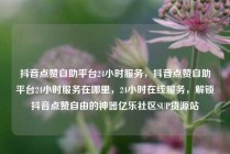 抖音点赞自助平台24小时服务，抖音点赞自助平台24小时服务在哪里，24小时在线服务，解锁抖音点赞自由的神器亿乐社区SUP货源站