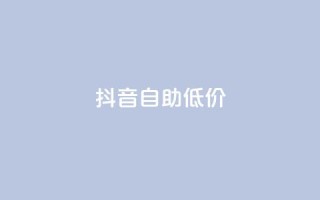 抖音自助低价,抖音卡盟网站官方入口 - qq卡网 - dyks流量