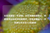 社区货源站一手货源，社区货源站超低价，构建繁荣社区经济的新模式—共享资源站与一手货源亿乐社区SUP货源站
