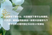 抖音播放下单平台，抖音播放下单平台有哪些，打抖音，解锁购物新潮流—探索抖音播放与下单平台的无缝对接亿乐社区SUP货源站